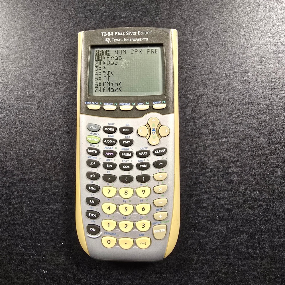 Texas Instruments TI-84 Plus Silver Edition Graphing Calculator Silver NO COVER